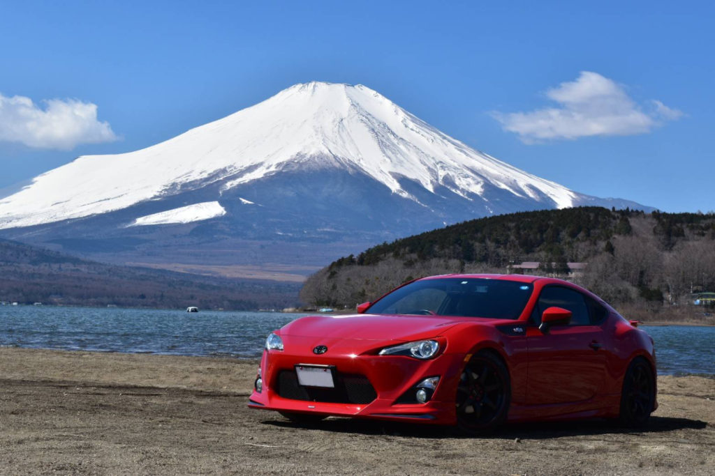 富士山までドライブに行きました
