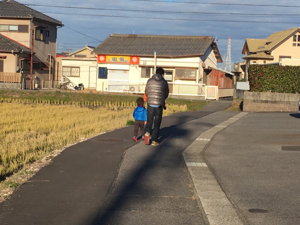 子供とお散歩